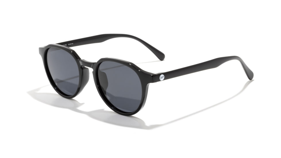 Sunski Vallarta Sunglasses, Black Frame, Slate, Lens, SUN-VT-BSL