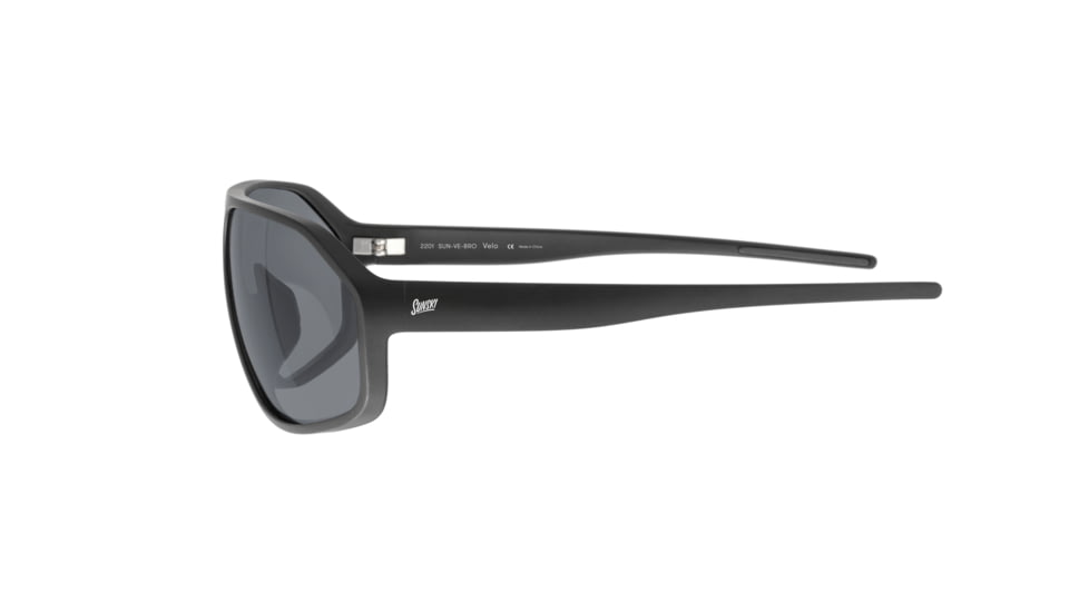 Sunski Velo Sunglasses, Black Frame, Slate Lens, SUN-VL-BSL