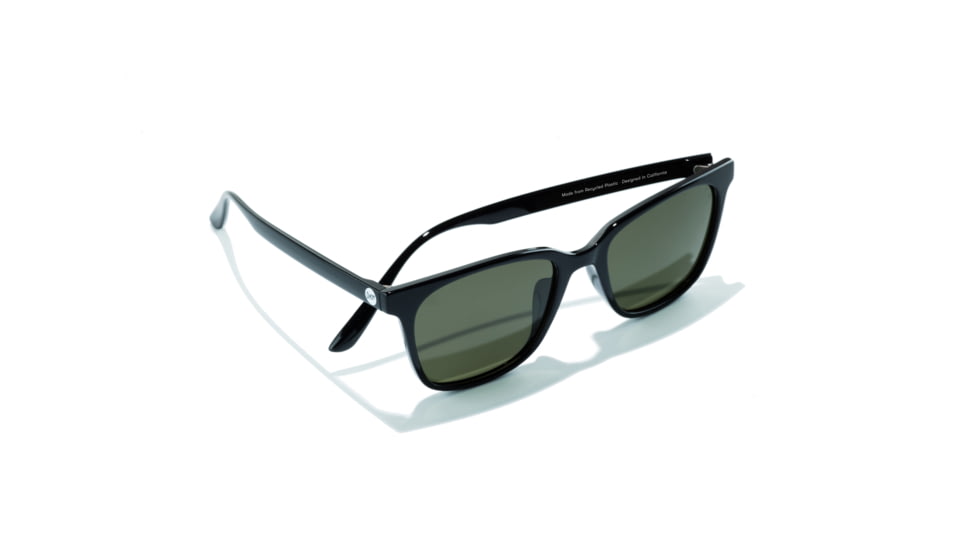 Sunski Ventana Sunglasses, Black Frame, Forest Lens, SUN-VE-BFO