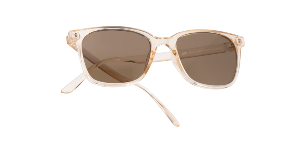 Sunski Ventana Sunglasses, Champagne Frame, Amber Lens, SUN-VE-CHA