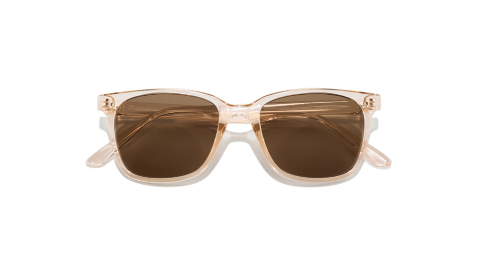 Sunski Ventana Sunglasses, Champagne Frame, Amber Lens, SUN-VE-CHA
