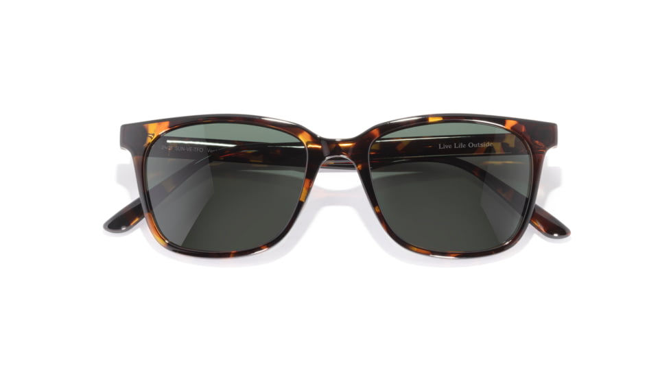 Sunski Ventana Sunglasses, Tortoise Frame, Forest Lens, SUN-VE-TFO