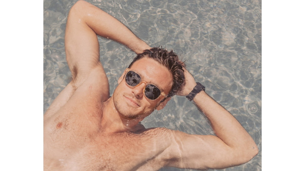 Sunski Yuba Sunglasses, Deep Green Frame, Forest Lens, SUN-YU-DGF