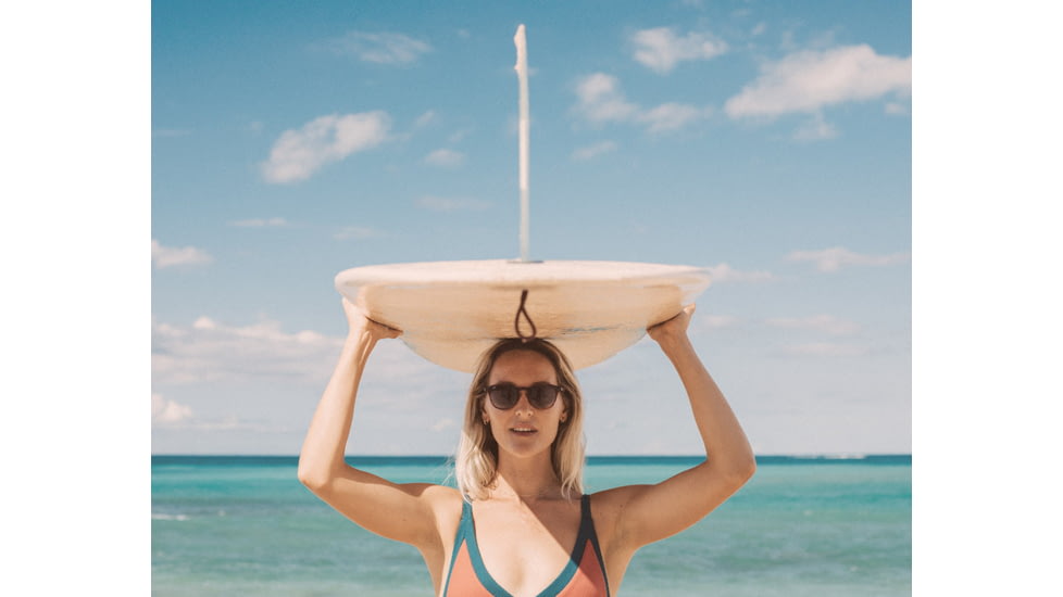 Sunski Yuba Sunglasses, Deep Green Frame, Forest Lens, SUN-YU-DGF