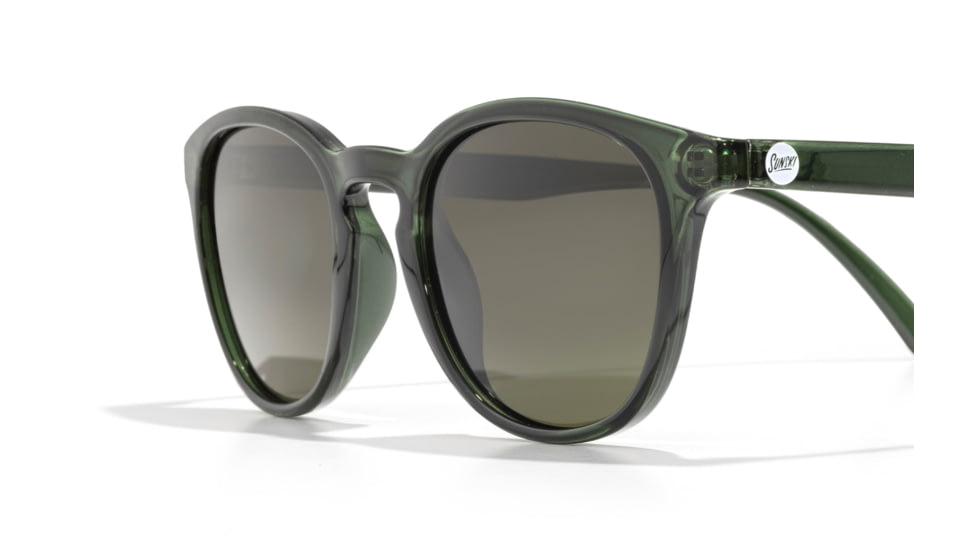 Sunski Yuba Sunglasses, Deep Green Frame, Forest Lens, SUN-YU-DGF