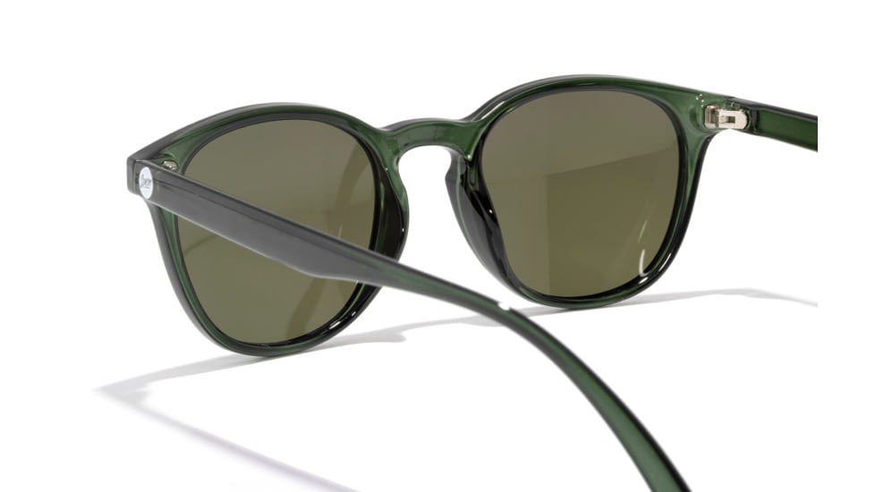 Sunski Yuba Sunglasses, Deep Green Frame, Forest Lens, SUN-YU-DGF
