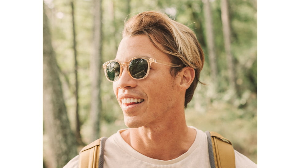 Sunski Yuba Sunglasses, Deep Green Frame, Forest Lens, SUN-YU-DGF