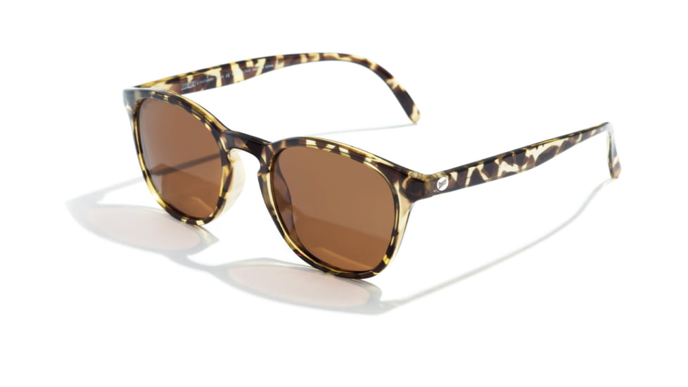 Sunski Yuba Sunglasses, Tortoise Frame, Amber Lens, SUN-YU-TAM