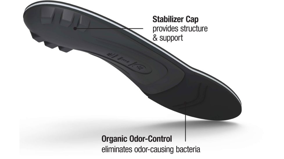 Superfeet Black DMP Premium Insoles-Black-E (M 9.5-11)