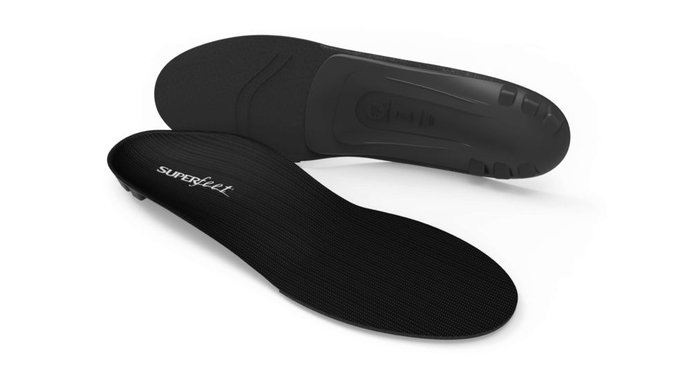 Superfeet Black Premium Insoles-Black-D (M 7.5-9)