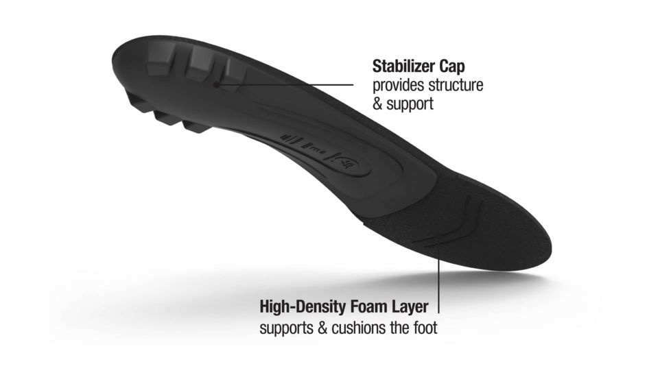 Superfeet Black Premium Insoles-Black-D (M 7.5-9)