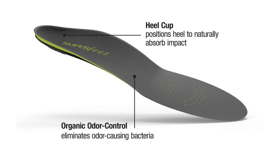 Superfeet Carbon Premium Insoles-D (M 7.5-9)