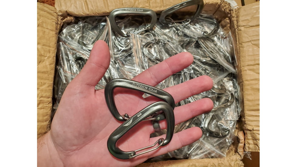 Superior Gear Superior Carabiner, 3 in, SG-CAR