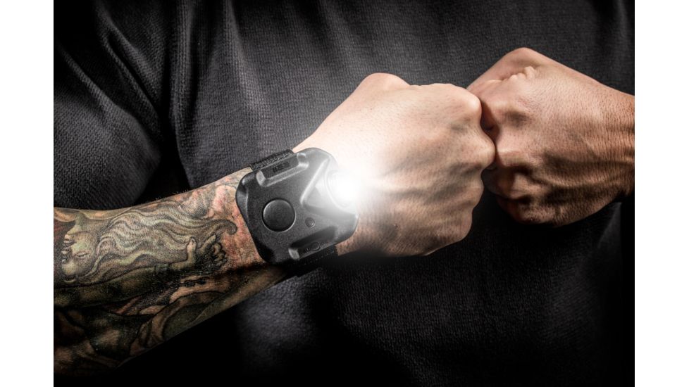 SureFire 2211 Compact Wrist Light, Recharge Li-ion, 300 Lumens-2211-A-BK-PLM