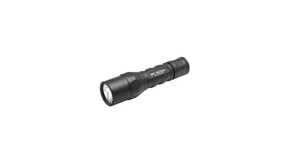 Surefire 6PX Tactical Single-Output LED Flashlight, Black, 600 Lumens, 6PX-C-BK