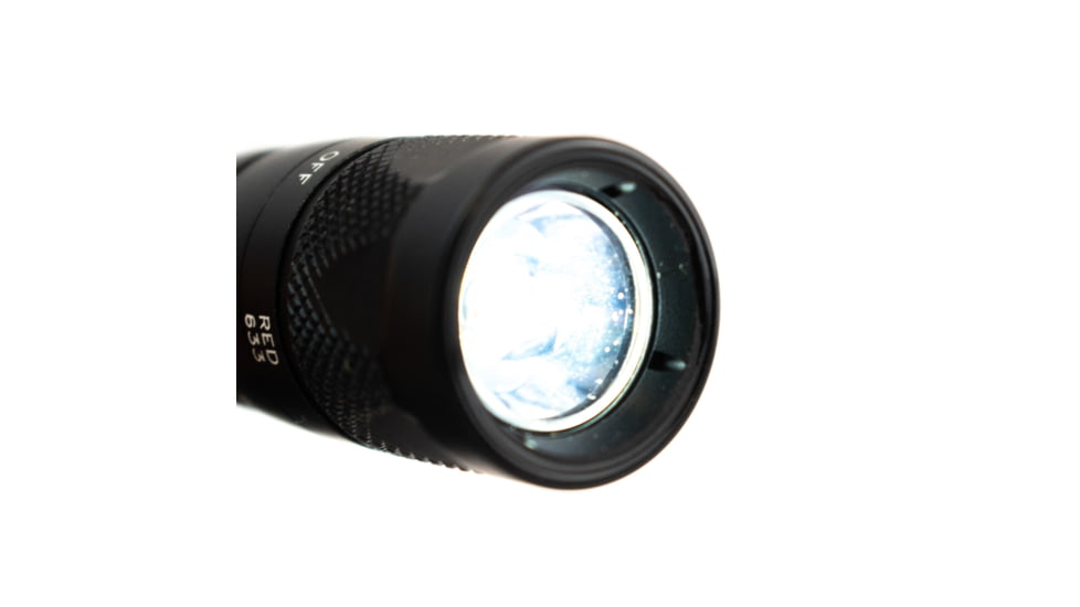SureFire Aviator 3 Volt, Dual Output Light, 1/39 Lumens, Black, NSN 6230-01-531-7033, AVIATOR-RD