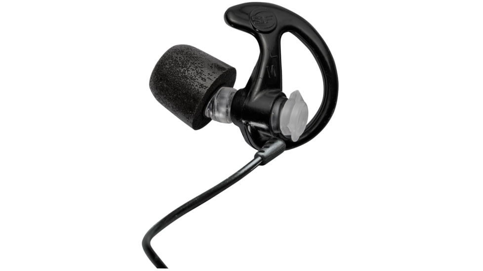 SureFire Sonic Defender Ultra, Large, Black, 1 Pair EP7-BK-LPR