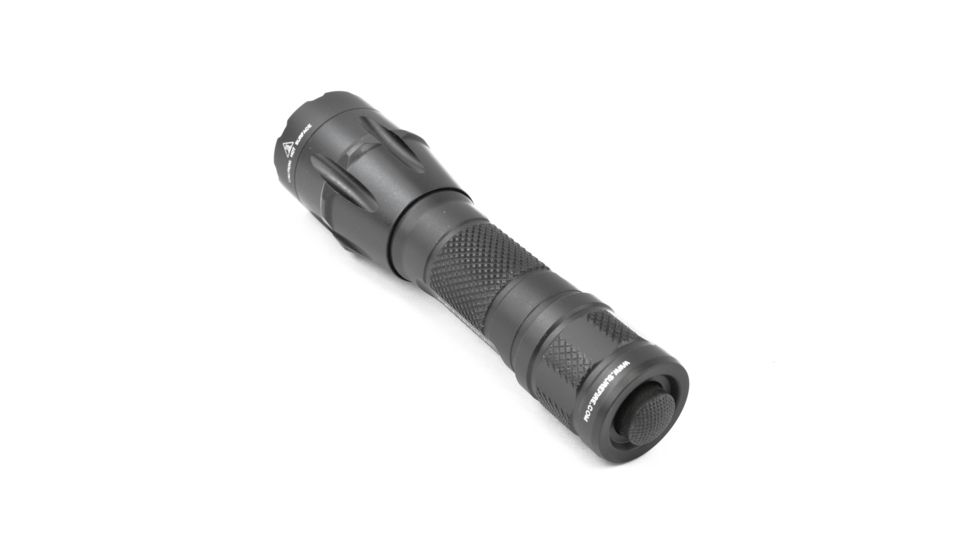SureFire Fury Dual Fuel Tactical LED Weapon Light, 18650, White, 1500 Lumens, Black, FURY-DFT