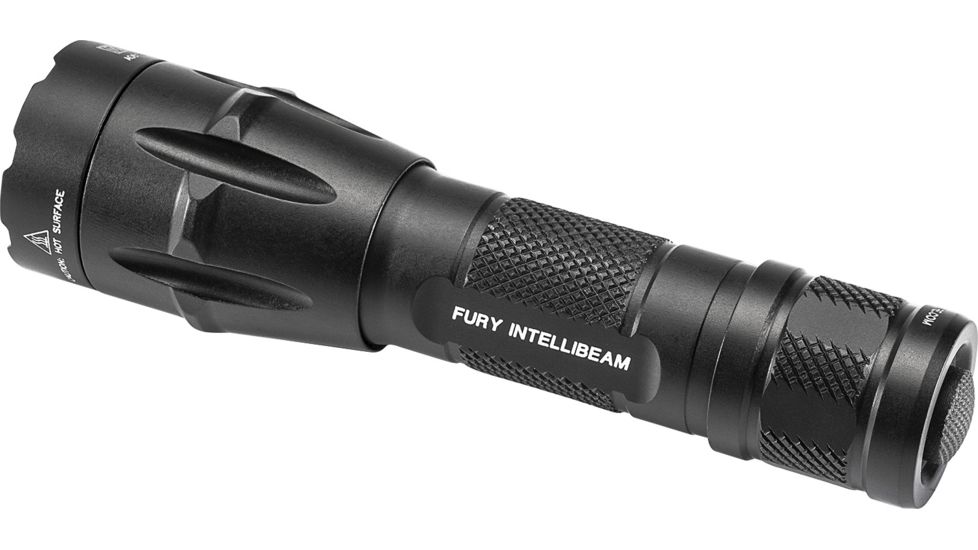 SureFire Fury Fuel LED Flashlight, 15-1,100 Lumens, Black, FURY-IB-DF