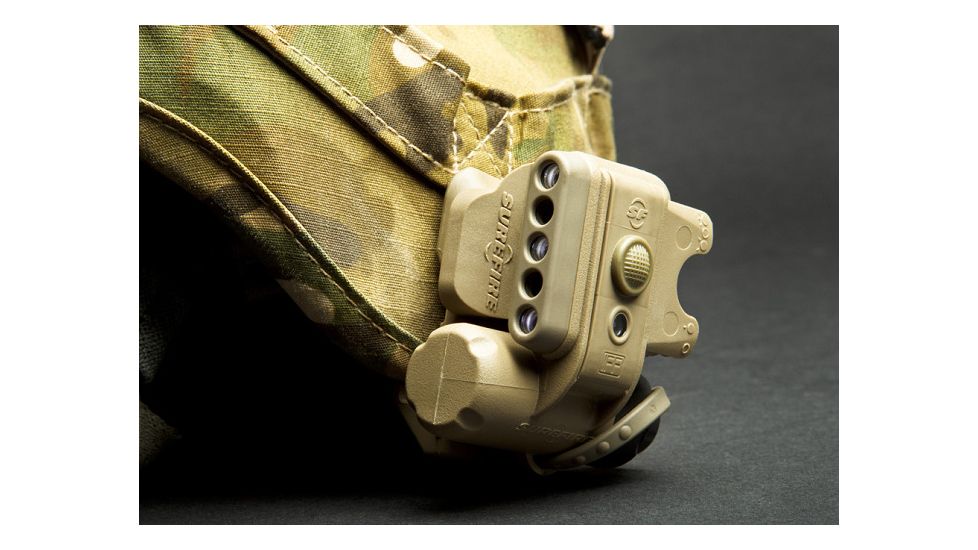 Surefire Helmet Light Ratchet Mount, Tan HLM-01-TN