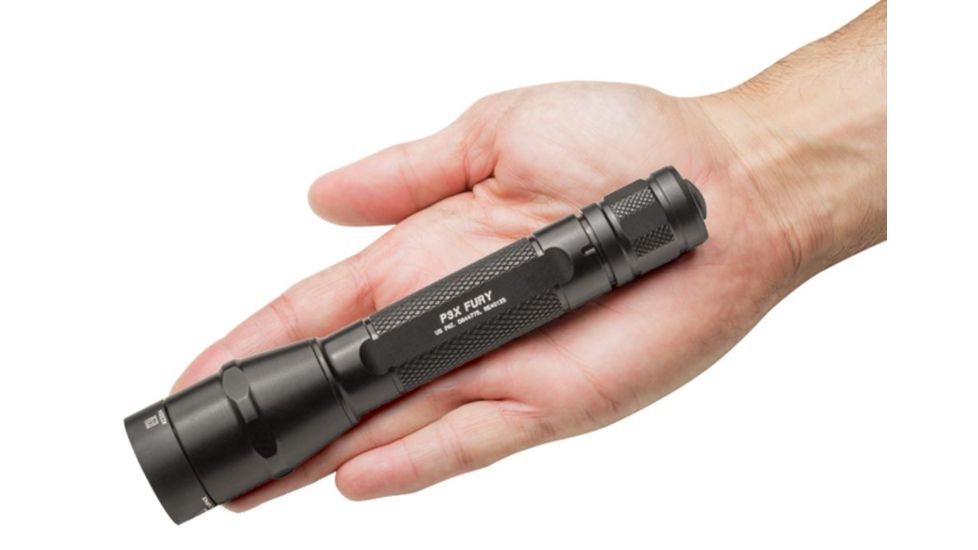 SureFire P3X Fury Flashlight Ultra-High Dual-Output LED. 1000 Lumens P3XC-A