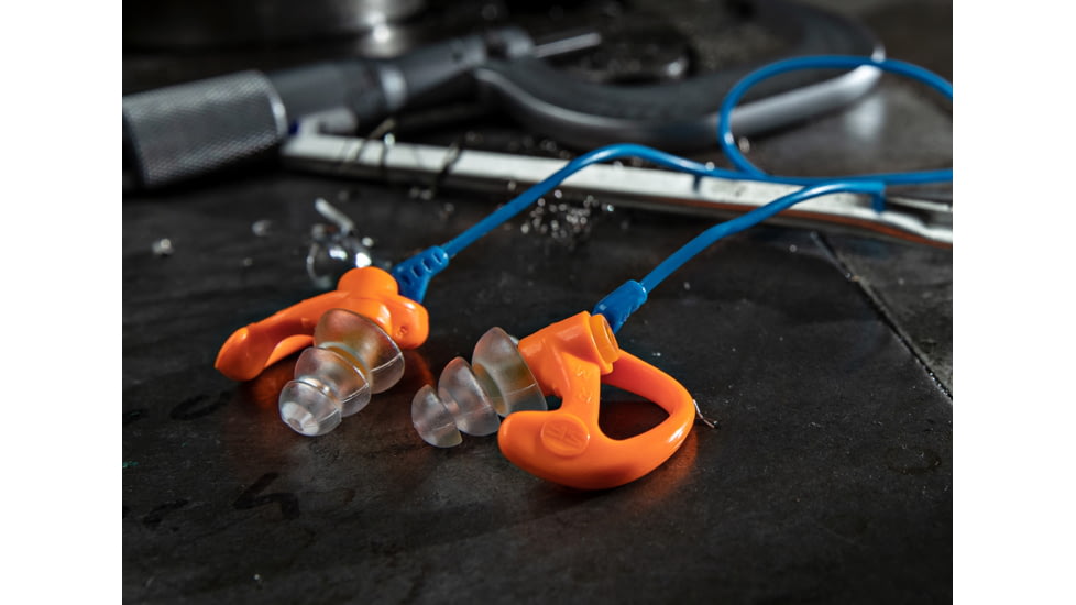 Surefire Sonic Defender Max EP5 Hearing Protectors, Medium, Orange, 1 Pair EP5-OR-MPR