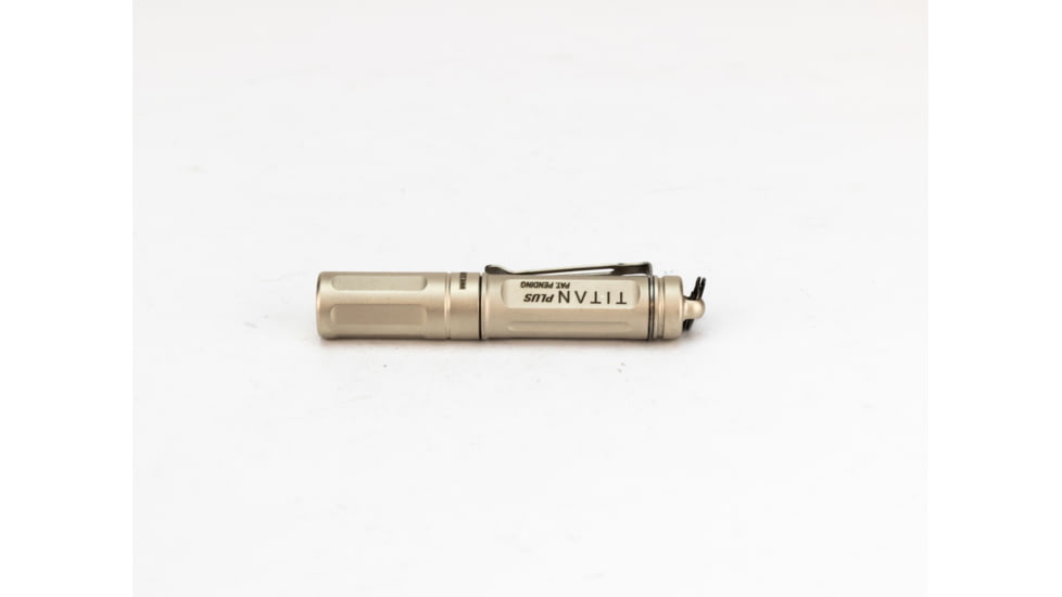 SureFire Titan Plus Ultra-Compact Triple Output LED 300 Lumen MaxVision Beam, Nickel-Plated Brass Titan-B