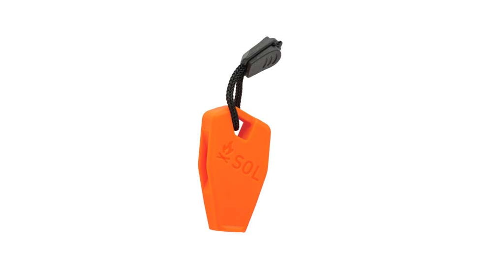 Survive Outdoors Longer Squall Whistle, 2-Pack, Orange, 0140-0012