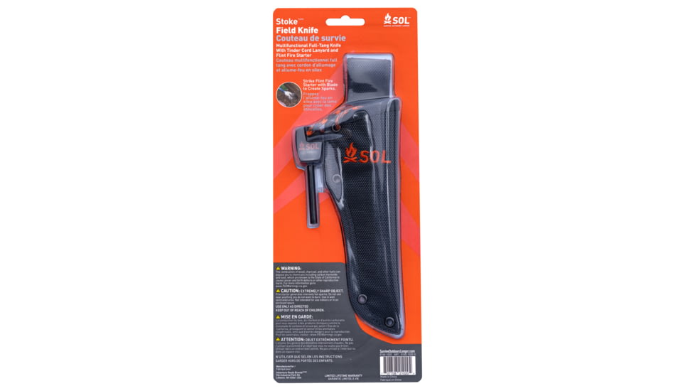 Survive Outdoors Longer Stoke Field Knife, 0140-1020