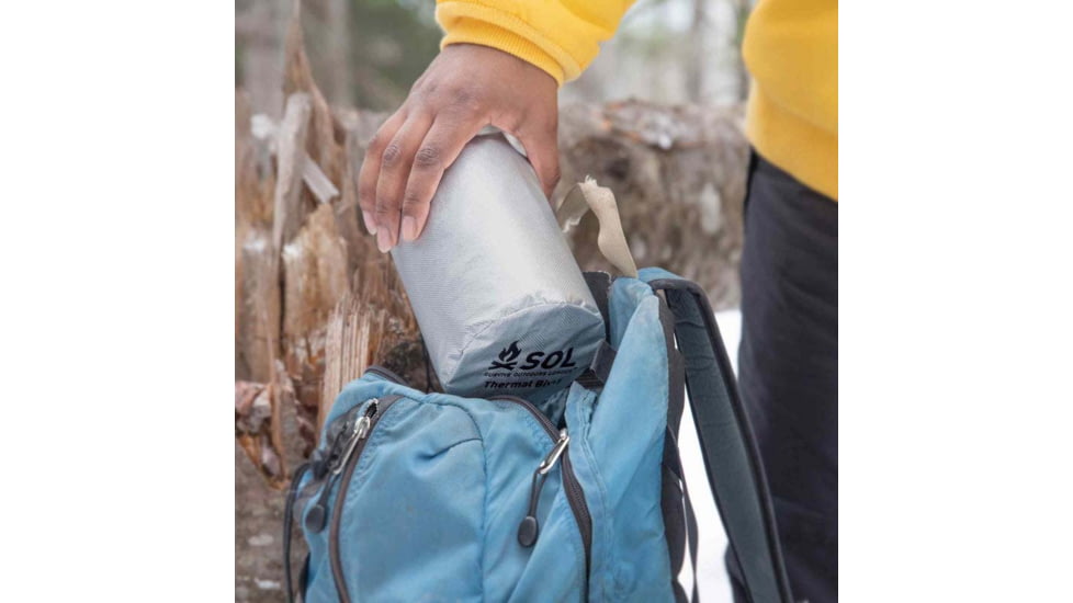 Survive Outdoors Longer Thermal Bivvy w/ Rescue Whistle, Orange, 0140-1221