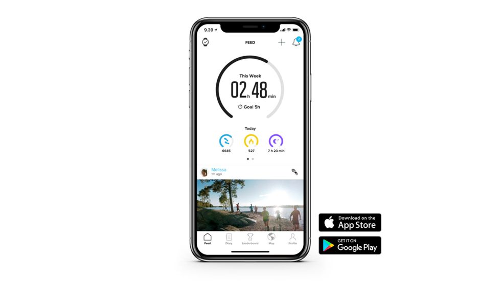 Suunto 3 Fitness - Robust and Smart Fitness Watch, Black SS050018000