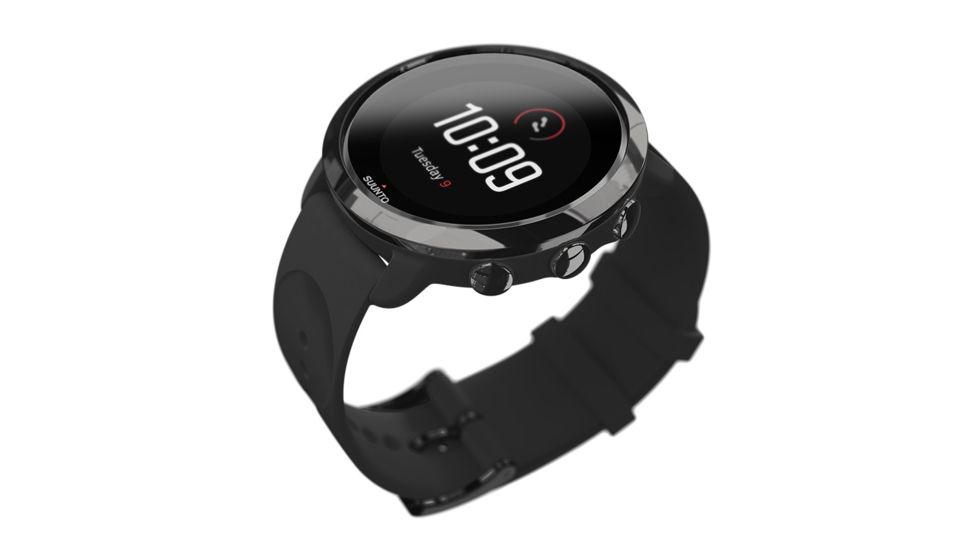 Suunto 3 Fitness - Robust and Smart Fitness Watch, All Black SS050020000