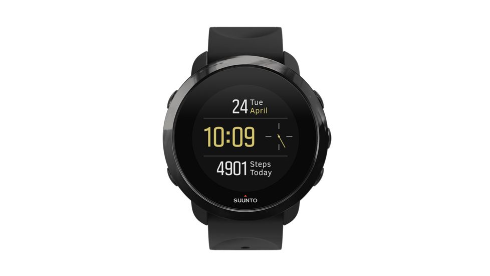 Suunto 3 Fitness - Robust and Smart Fitness Watch, All Black SS050020000