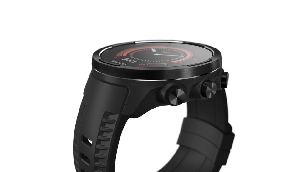 Suunto 9 G1 Baro Durable Multisport GPS Watch, Black, w/o Smart Sensor and Heart Rate Belt SS050019000