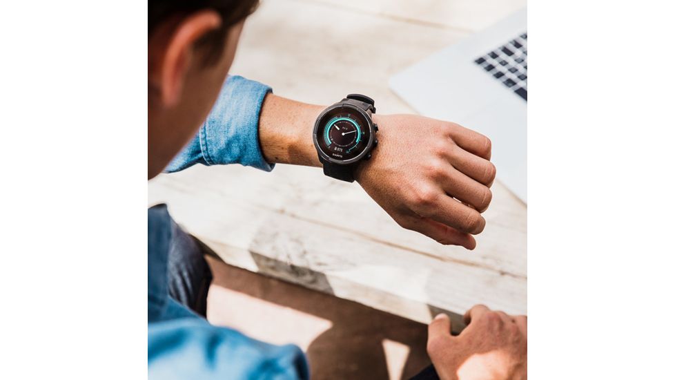 Suunto 9 G1 Baro Durable Multisport GPS Watch, Black, w/o Smart Sensor and Heart Rate Belt SS050019000