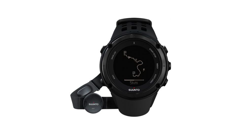 Suunto Ambit2 Black w/ Heart Rate Monitor, Black SS019562000