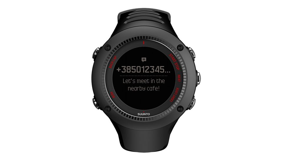 Suunto Ambit3 Black SmartWatch, HR, Black SS021257000
