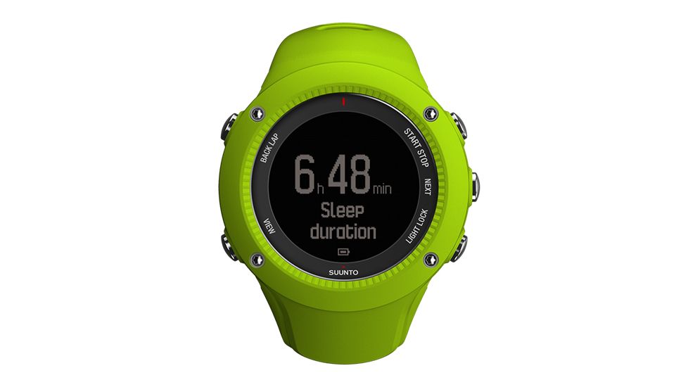 Suunto Ambit3 Run SmartWatch, HR, Lime SS021261000