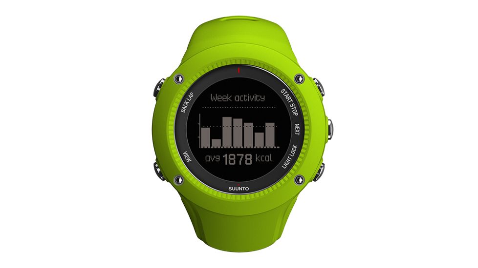 Suunto Ambit3 Run SmartWatch, HR, Lime SS021261000