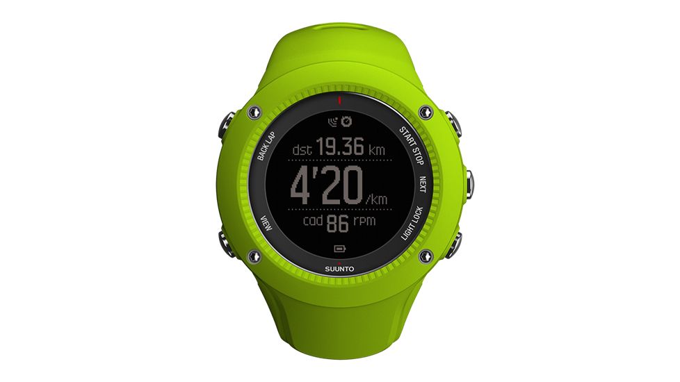 Suunto Ambit3 Run SmartWatch, HR, Lime SS021261000