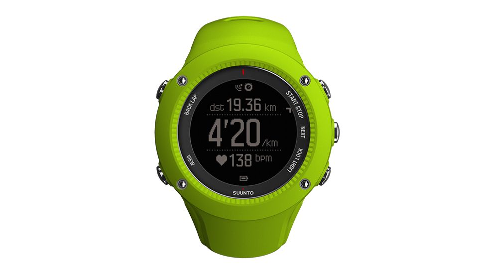Suunto Ambit3 Run SmartWatch, Lime SS021260000
