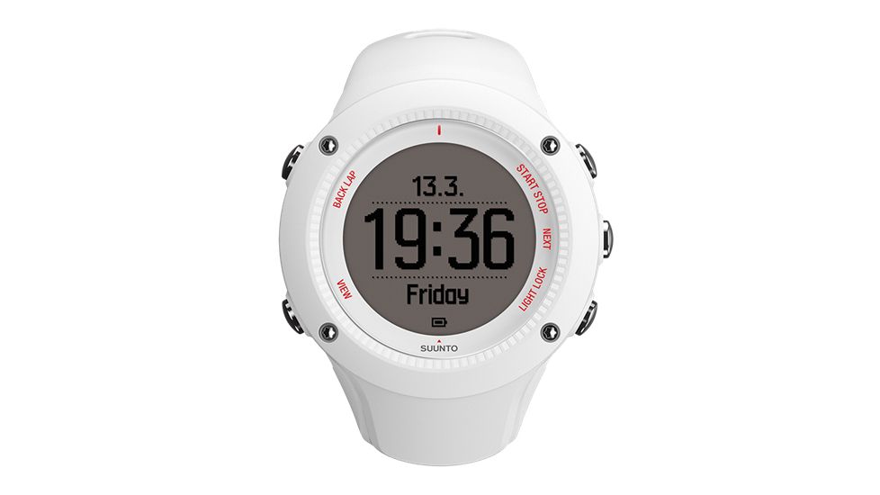 Suunto Ambit3 Run SmartWatch, White SS021258000