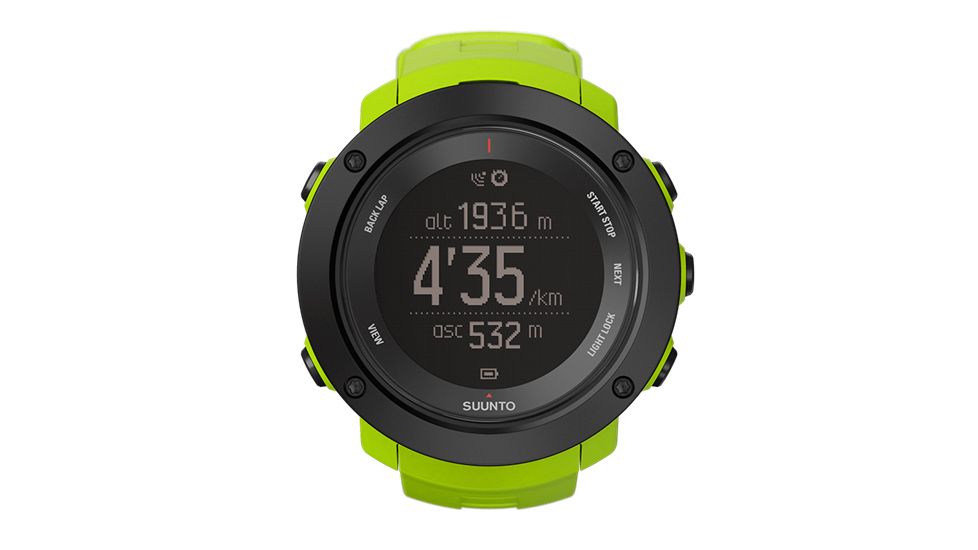 Suunto Ambit3 Vertical GPS Watch, Lime, SS021971000