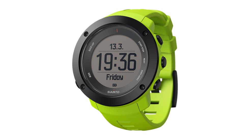 Suunto Ambit3 Vertical GPS Watch, Lime, SS021971000