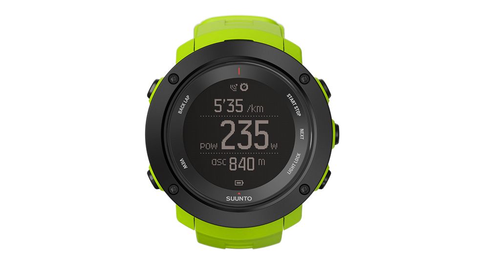 Suunto Ambit3 Vertical GPS Watch, Lime, SS021971000