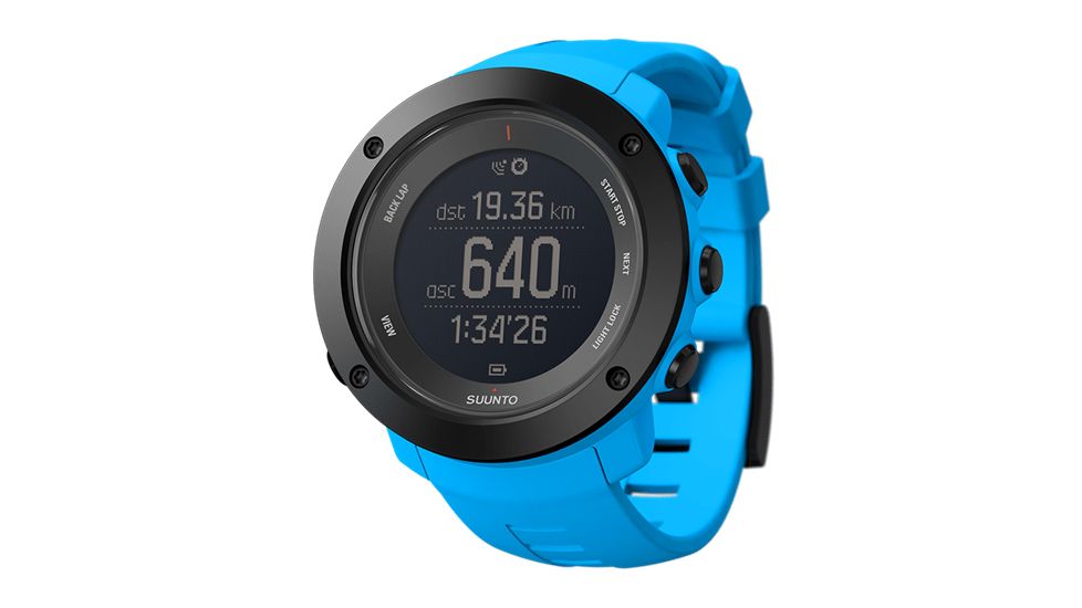 Suunto Ambit3 Vertical GPS Watch with Heart Rate Monitor, Blue, SS021968000