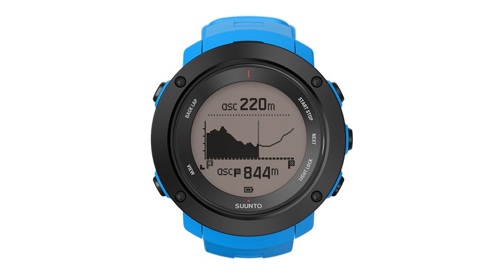 Suunto Ambit3 Vertical GPS Watch with Heart Rate Monitor, Blue, SS021968000