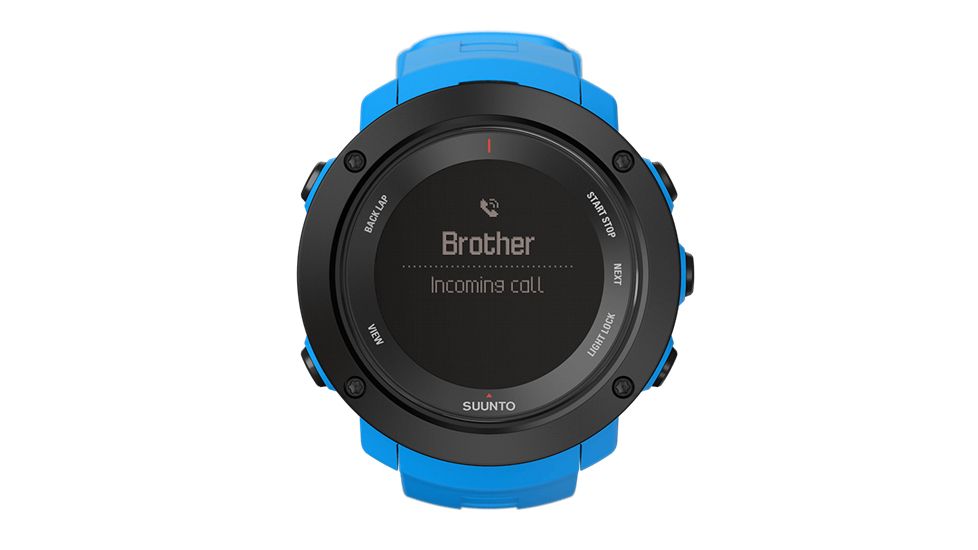 Suunto Ambit3 Vertical GPS Watch with Heart Rate Monitor, Blue, SS021968000