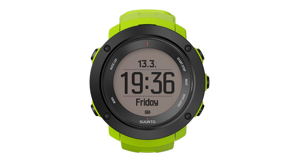 Suunto Ambit3 Vertical GPS Watch with Heart Rate Monitor, Lime, SS021970000