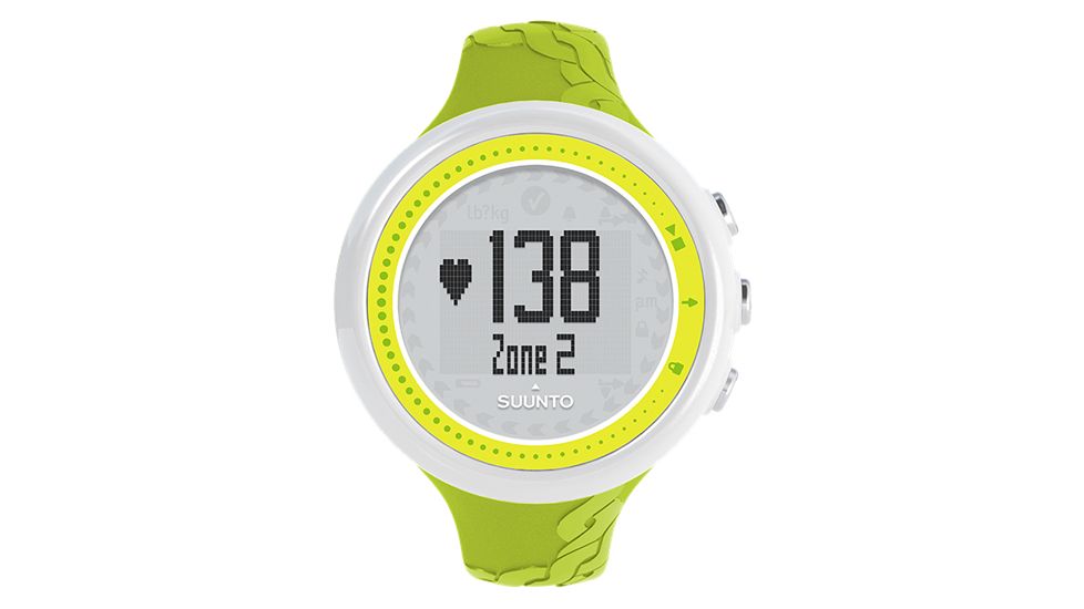 Suunto M2 Heart Rate and Calorie Monitor Watch, Lime, One Size SS020648000